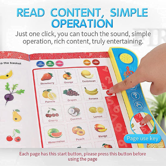 libro inteligente de ingles para niños (aprende jugando y escuchando)